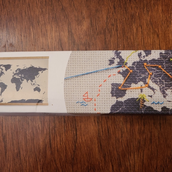 Cross Stitch Map Record Your Travels Around the World In Thread by SuckUK - Picture 5 of 11